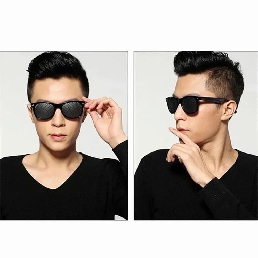 Anti Fatigue Pinhole Glasses For Eye Strain Relief And Focus Training Support 4