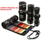 Canvas Roll Up Pencil Case With 12 Slots For Organized School And Art Supplies 19