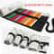 Canvas Roll Up Pencil Case With 12 Slots For Organized School And Art Supplies 4