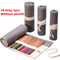 Canvas Roll Up Pencil Case With 12 Slots For Organized School And Art Supplies 23