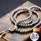 Tactical Steel Buddha Bead Necklace For Everyday Carry Protection And Survival 10