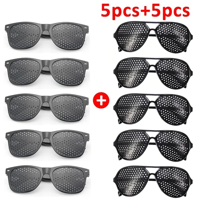 Vision Relief Pinhole Glasses For Eye Strain And Focus Training Support 15