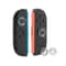 IINE Transparent Thumb Grip Caps For Switch Soft Silicone Joystick Cover Set 4