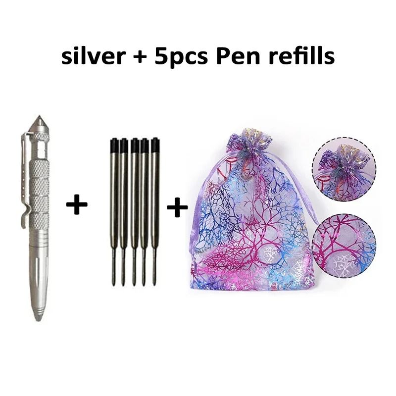 Mini Tactical Keychain Pen With AntiSlip Grip And Multifunction EDC Design 13