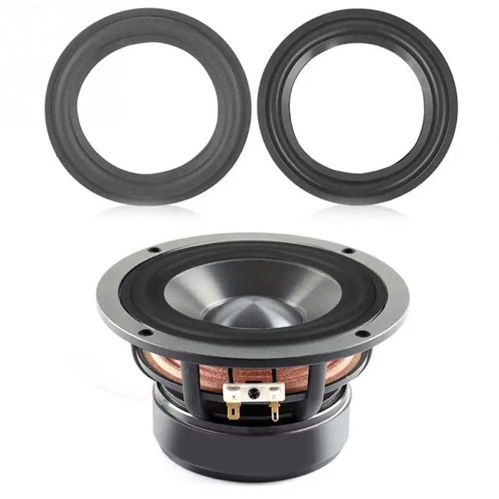 Universal 412 Inch Speaker Rubber Surround Repair Kit Woofer Edge Suspension Replacement 0