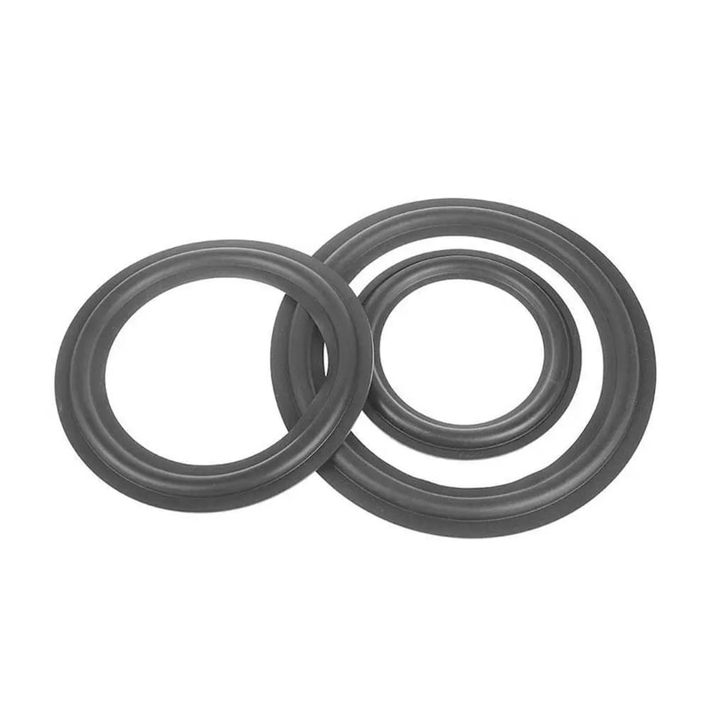 Universal 412 Inch Speaker Rubber Surround Repair Kit Woofer Edge Suspension Replacement 2