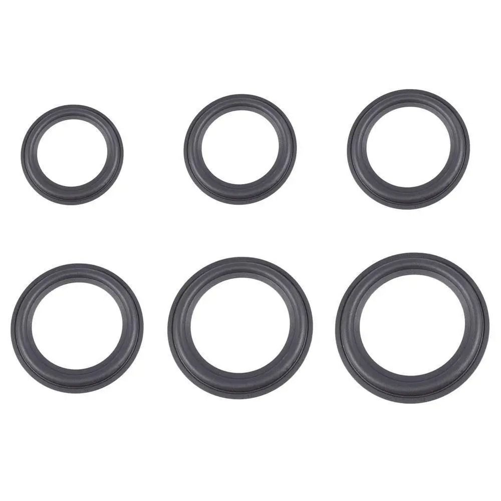 Universal 412 Inch Speaker Rubber Surround Repair Kit Woofer Edge Suspension Replacement 5