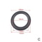 Universal 412 Inch Speaker Rubber Surround Repair Kit Woofer Edge Suspension Replacement 8