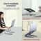 Adjustable Aluminum Laptop Stand With Cooling Lift And Foldable Portable Design 2