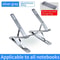 Adjustable Aluminum Laptop Stand With Cooling Lift And Foldable Portable Design 5