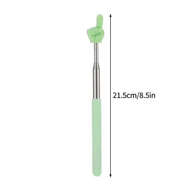 Telescopic Stainless Steel Teaching Pointer With Finger Tip Design For Classroom And Presentation 12