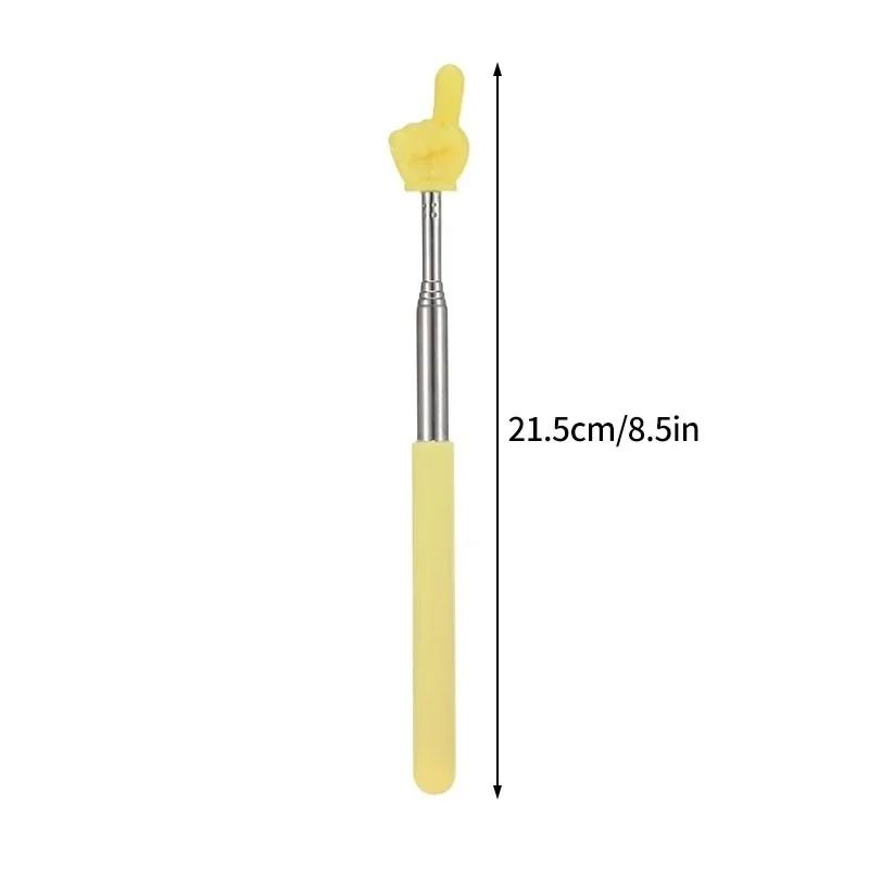 Telescopic Stainless Steel Teaching Pointer With Finger Tip Design For Classroom And Presentation 15