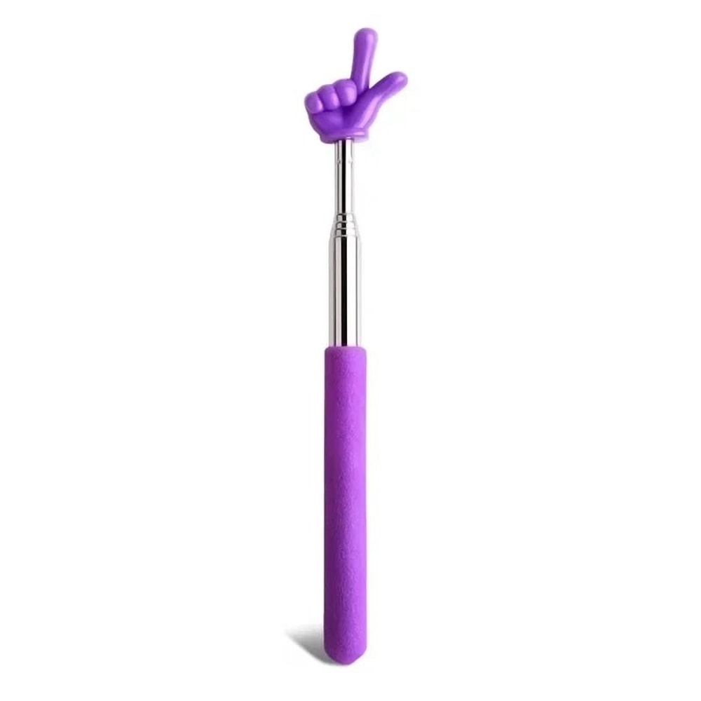 Telescopic Stainless Steel Teaching Pointer With Finger Tip Design For Classroom And Presentation 7