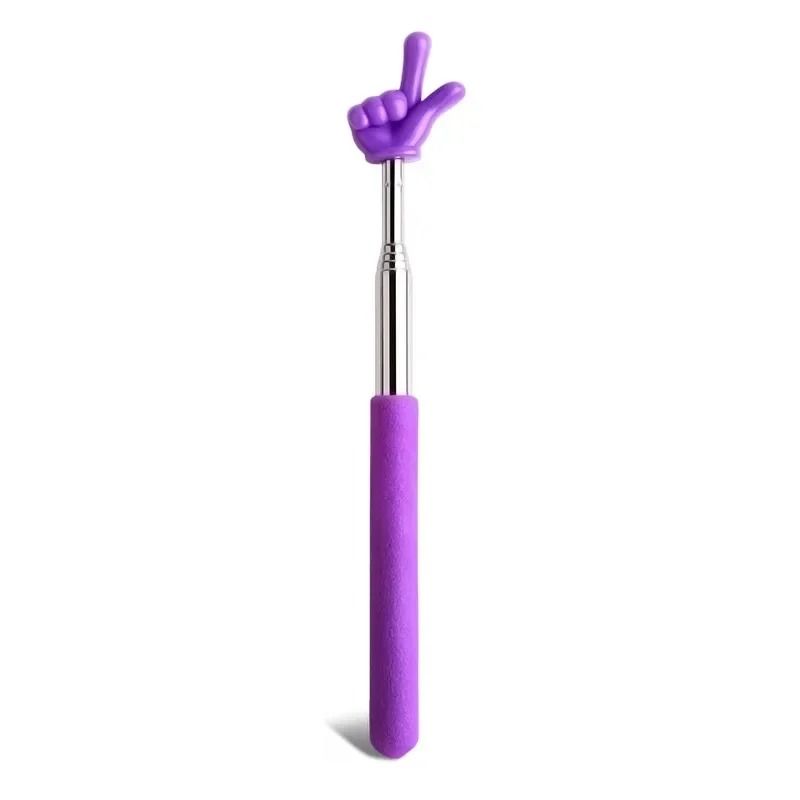 Telescopic Stainless Steel Teaching Pointer With Finger Tip Design For Classroom And Presentation 7