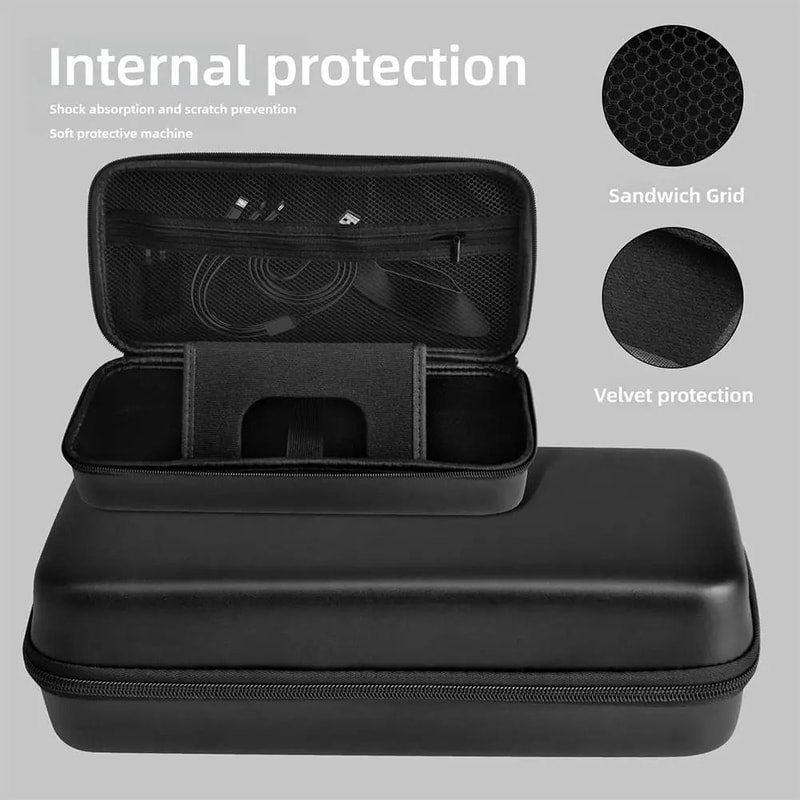 EVA Hard Shell Travel Case For MSI Claw 8 Console Protective Carry Bag 2