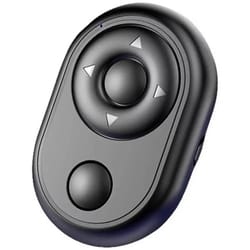 wireless bluetooth camera remote shutter for selfie stick & video recording