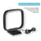 Mini 360 AM FM Loop Antenna Indoor Signal Booster For HiFi Stereo Receivers 1
