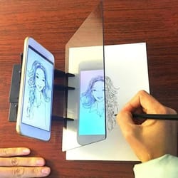 led drawing projector board for kids adjustable tracing copy sketch kit