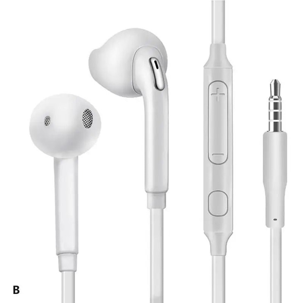 Ergonomic Wired InEar Headphones With Microphone 35mm Universal Stereo Earphones 7