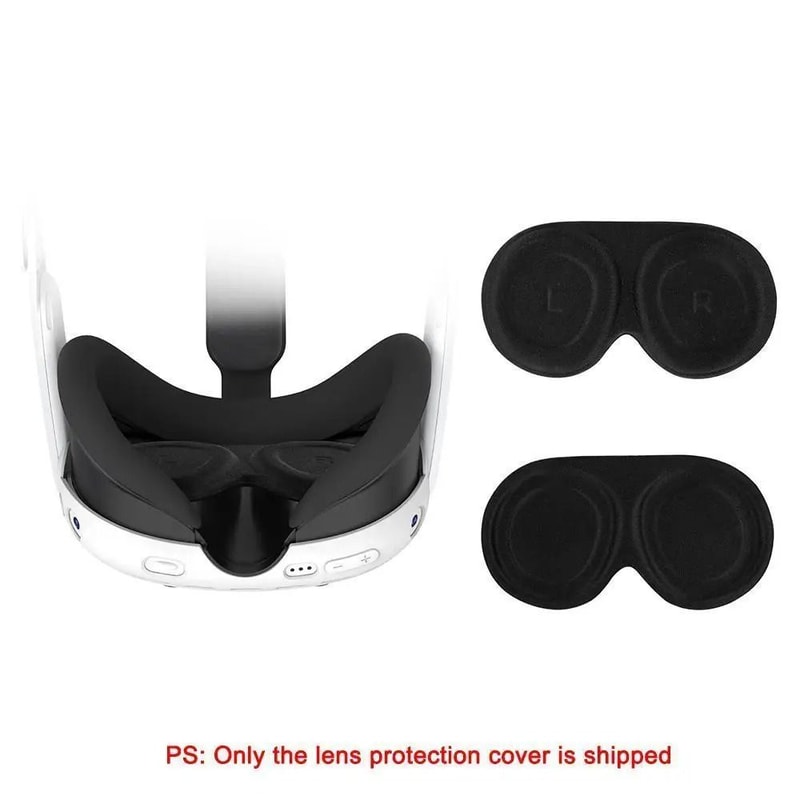 ClearShield VR Lens Protector Cover For Meta Quest 3 AntiScratch Dust Cap 0