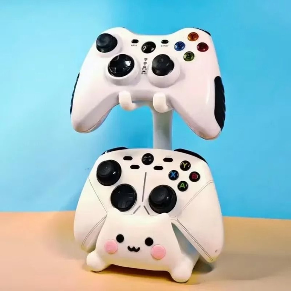Cute Cat Controller Stand For PS5 PS4 Xbox Switch Gaming Setup 0