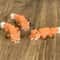 Cute Pixel 3D Fox Desk Decor Durable Plastic Halloween Gift Ornament 3