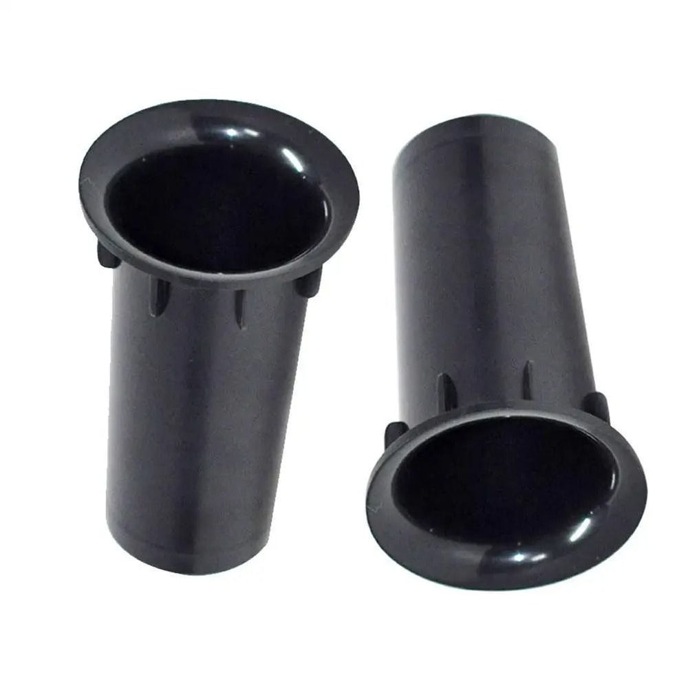 Black Bass Reflex Speaker Port Tubes 35x67mm For Subwoofer HiFi Cabinets 0