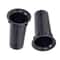 Black Bass Reflex Speaker Port Tubes 35x67mm For Subwoofer HiFi Cabinets 0
