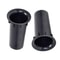 Black Bass Reflex Speaker Port Tubes 35x67mm For Subwoofer HiFi Cabinets 0
