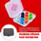 Portable Silicone Eartip Storage Box Transparent Dustproof Case For Earbud Tips 0