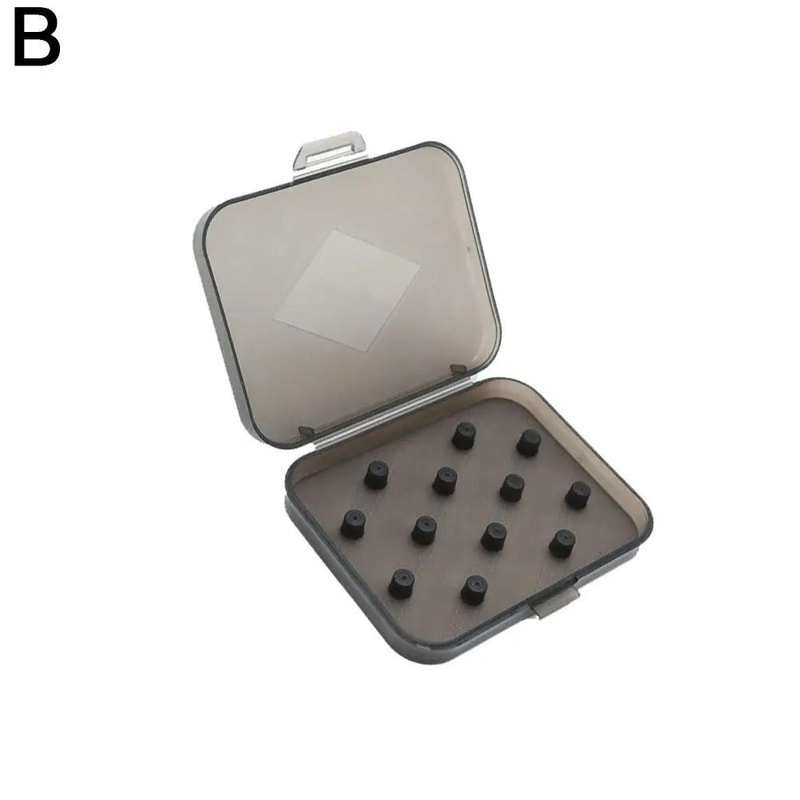 Portable Silicone Eartip Storage Box Transparent Dustproof Case For Earbud Tips 6