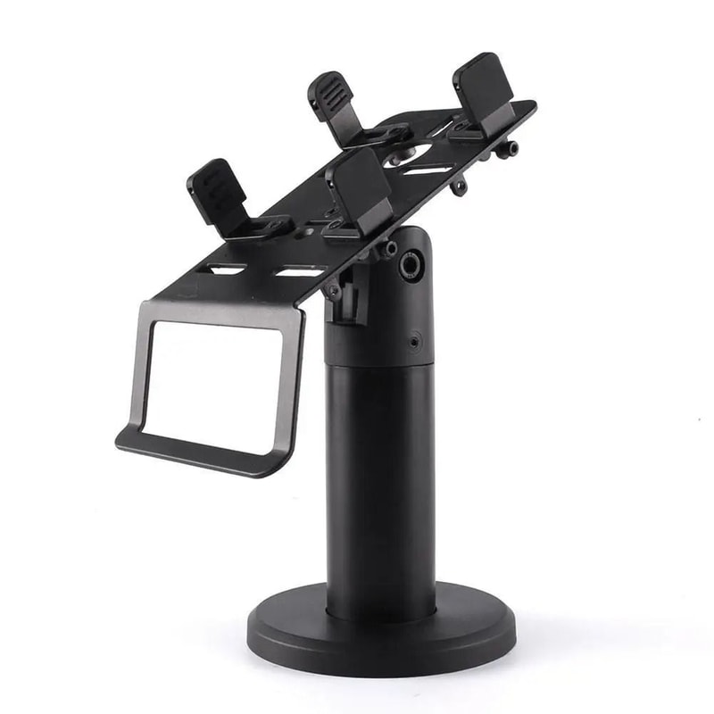 Adjustable Rotating POS Machine Stand Secure Counter Display Holder 1