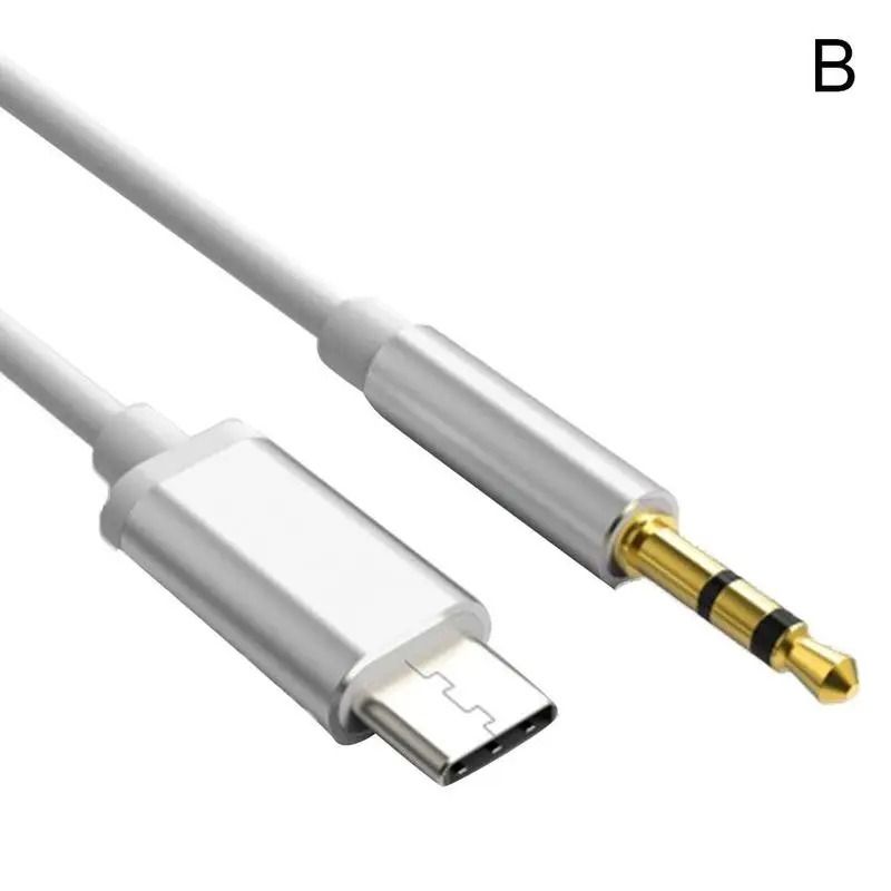 USBC To 35mm AUX Audio Cable Direct TypeC To Headphone Jack Adapter 7