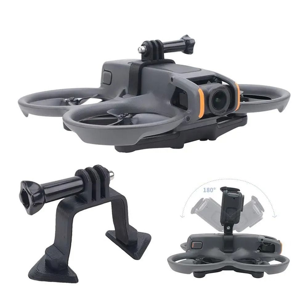 Avata 2 Expansion Camera Bracket Top Mount Holder For GoPro Insta360 DJI Action 0