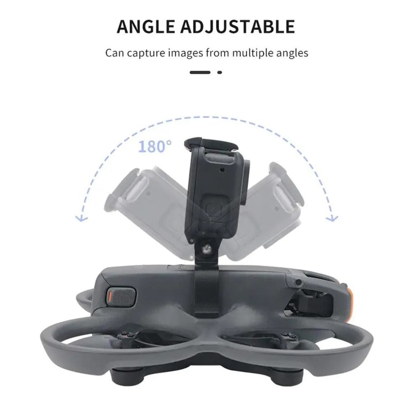Avata 2 Expansion Camera Bracket Top Mount Holder For GoPro Insta360 DJI Action 2