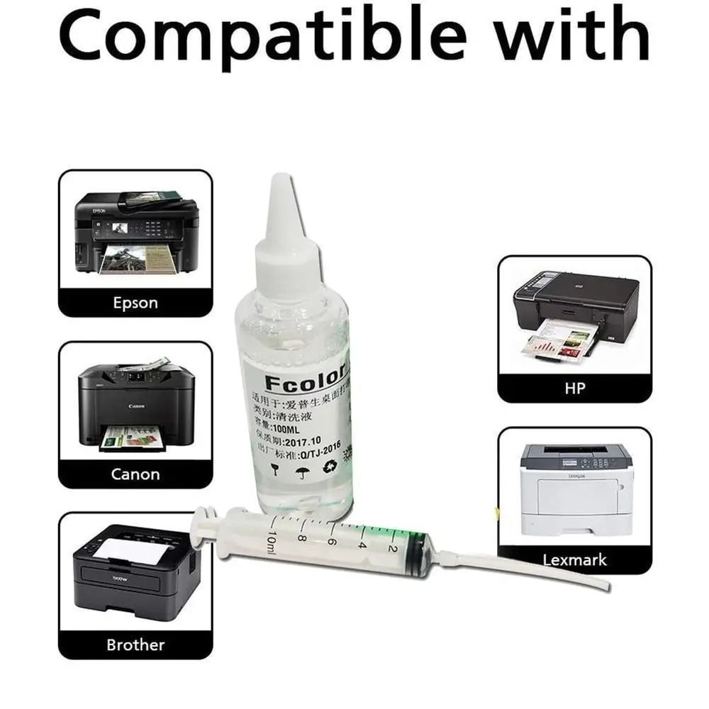 PureFlow 100ML DTF Printhead Cleaning Solution For Ink PET Film Maintenance 2