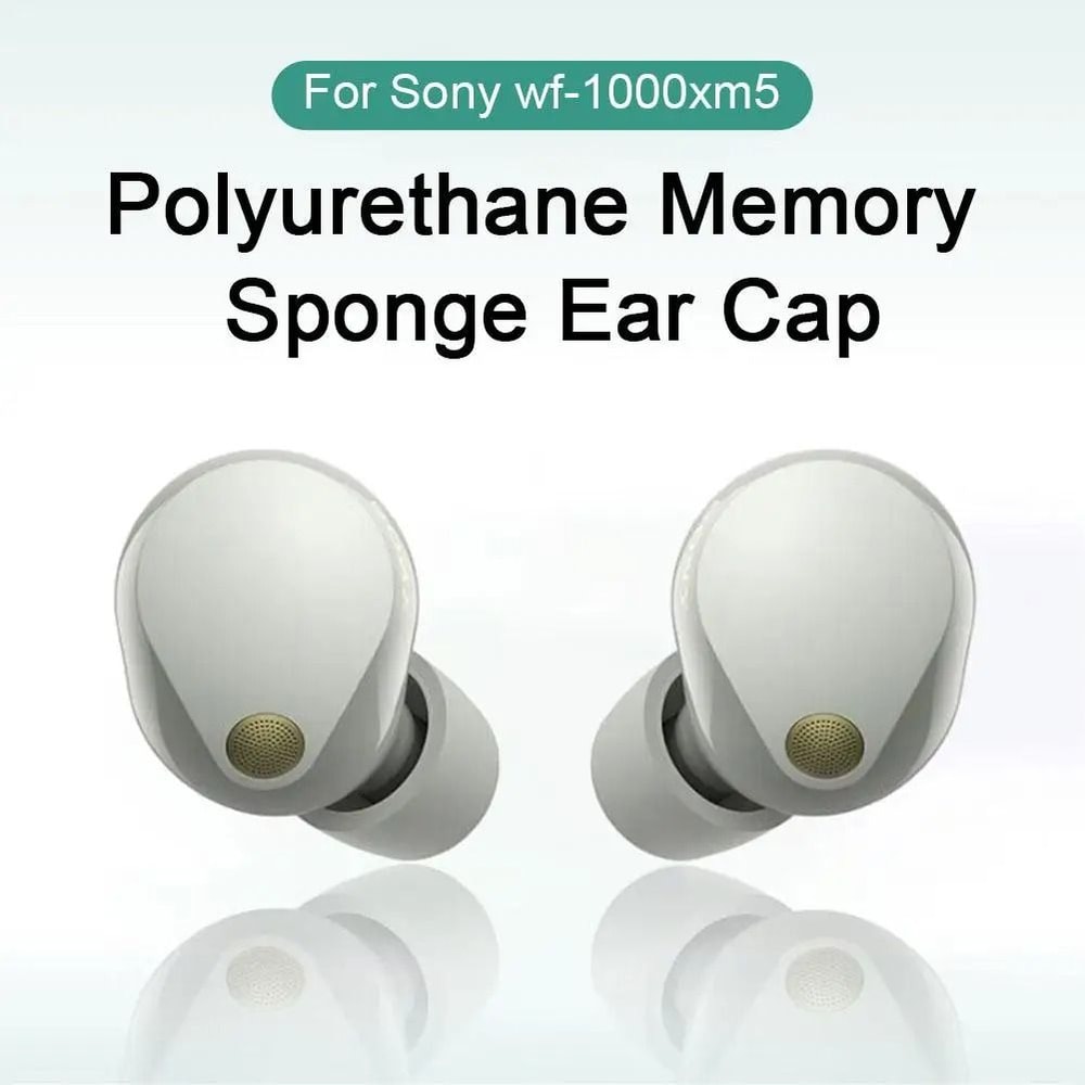 ComfortSeal Memory Foam Eartips For Sony WF1000XM5 XM4 XM3 LinkBuds S 2