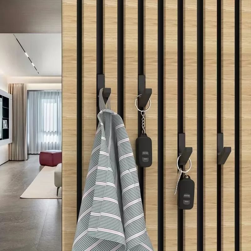 Acoustic Panel Hooks Drill Free Soundproof Wall Mount Clips Set 2