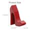 High Heel Phone Stand Stylish Desk Holder Durable Plastic 5