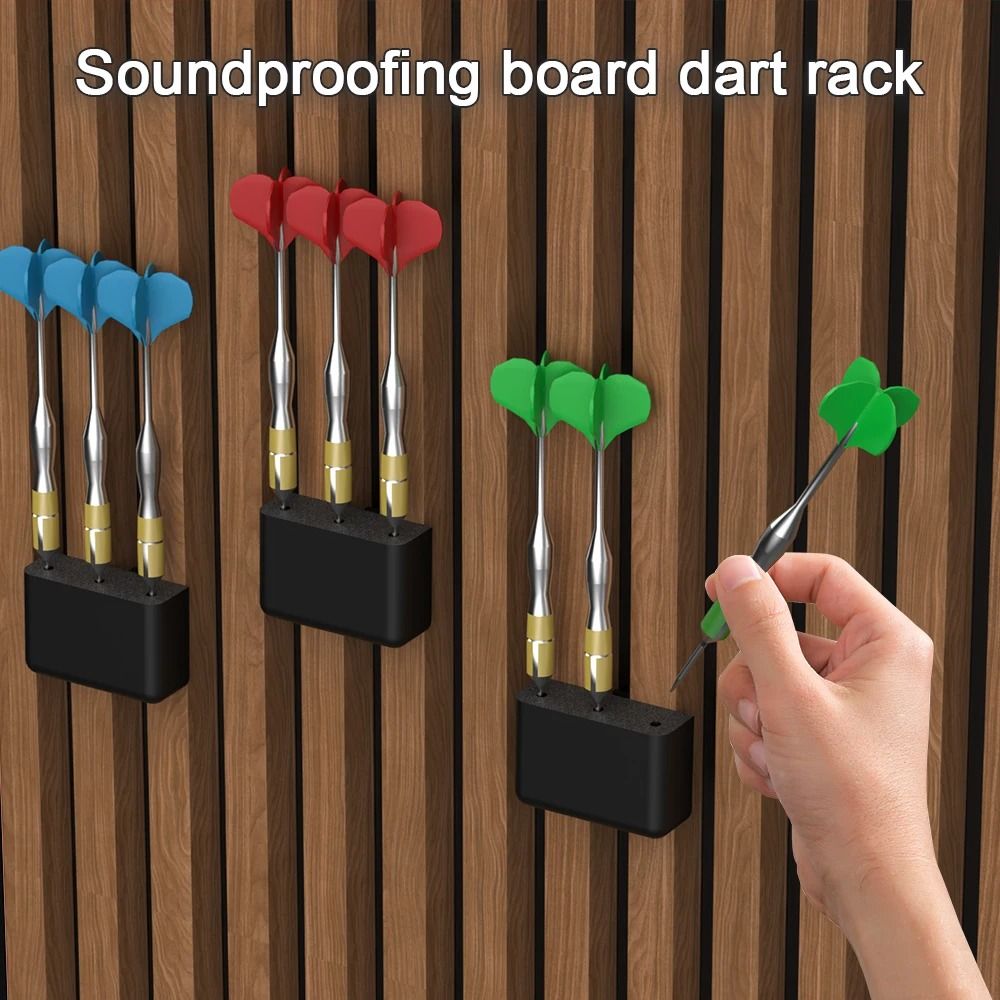 Soundproof Foam Dart Stand Acoustic Panel Holder For Studio Office 3