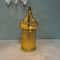 Moroccan Gold Hollow Iron Lantern Ramadan Decorative Light Ornament 6