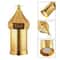 Moroccan Gold Hollow Iron Lantern Ramadan Decorative Light Ornament 3