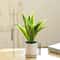 Mini Artificial Bonsai Desk Plant Realistic Plastic Potted Decor 14