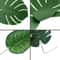 Tropical Palm Leaves Party Decor Set Artificial Jungle Safari Leaves With Stems 2