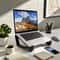 Ergonomic Adjustable Laptop Stand Portable Tilt Height Riser For MacBook PC 0