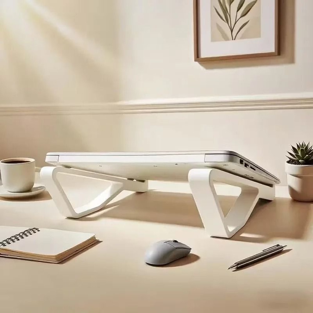 Ergonomic Adjustable Laptop Stand Portable Tilt Height Riser For MacBook PC 7