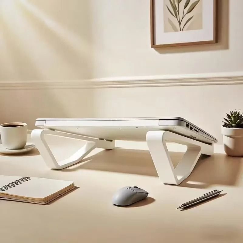 Ergonomic Adjustable Laptop Stand Portable Tilt Height Riser For MacBook PC 7
