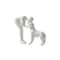 Elegant Black Dog And Owner Sculpture Minimalist Home Decor Accent 6