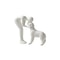 Elegant Black Dog And Owner Sculpture Minimalist Home Decor Accent 6