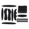 27pcs Universal Helmet Padding Kit Foam Replacement For Motorcycle And Bicycle Comfort Fit 6
